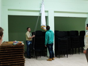 Zászlólevonás